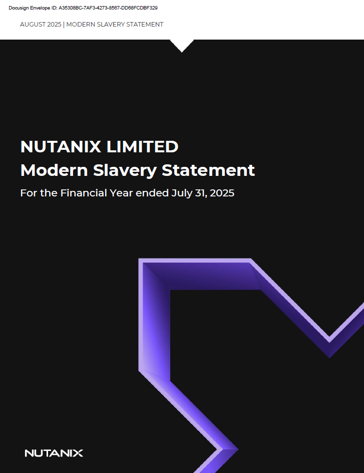 2025 United Kingdom Modern Slavery Statement